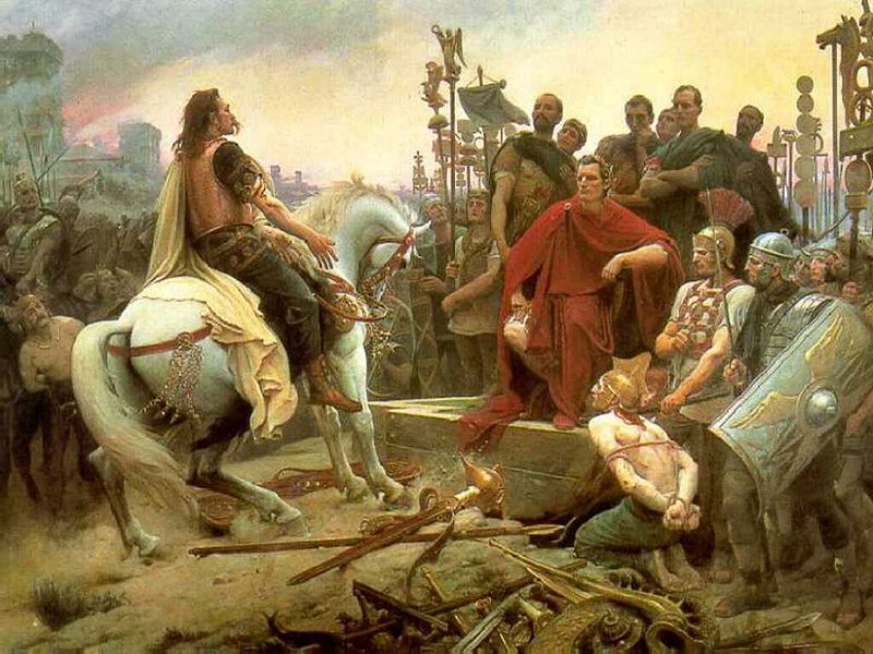 Julius Caesar, Vercingetorix, Alesia, 52 BC